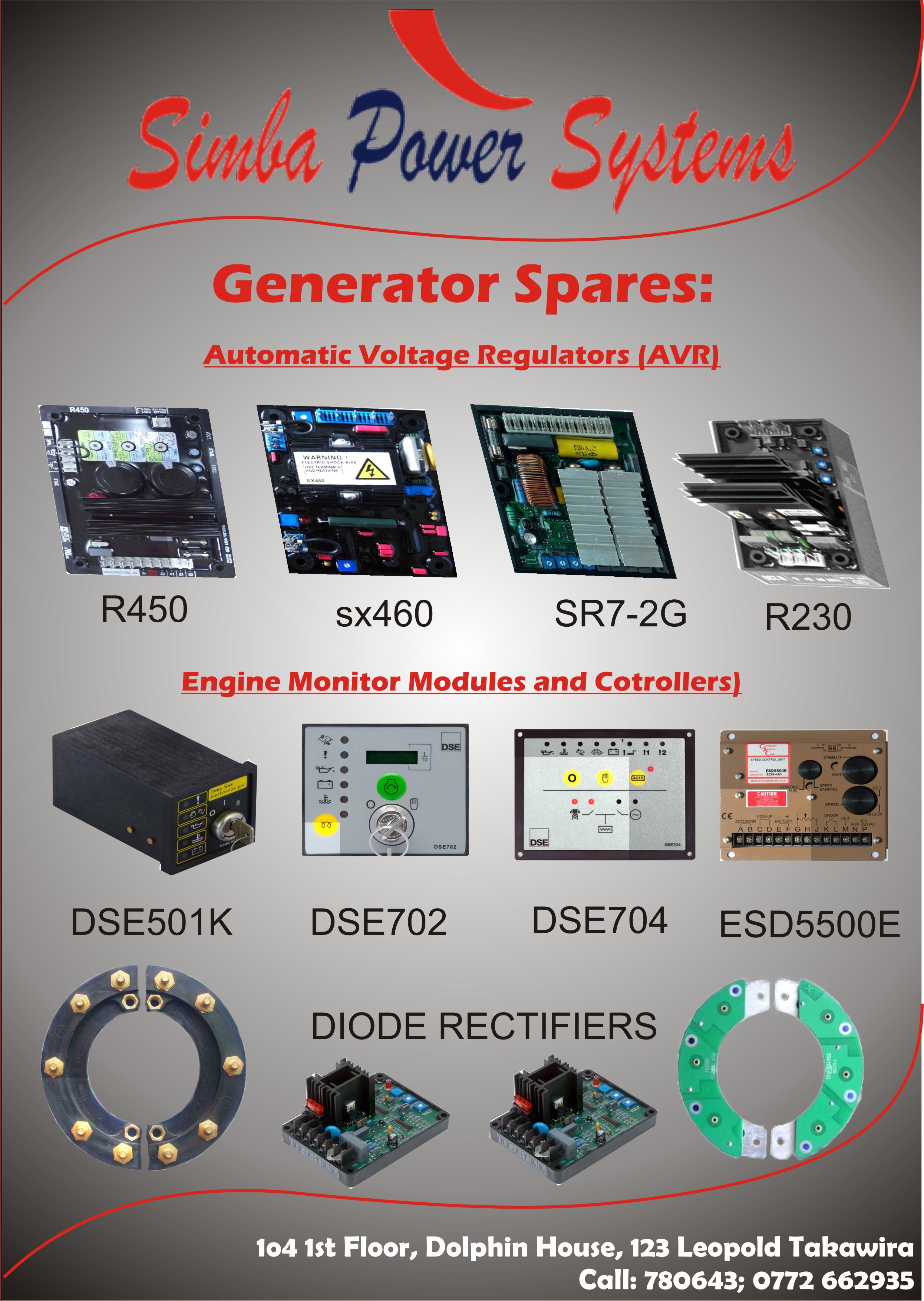 AVR for Generator