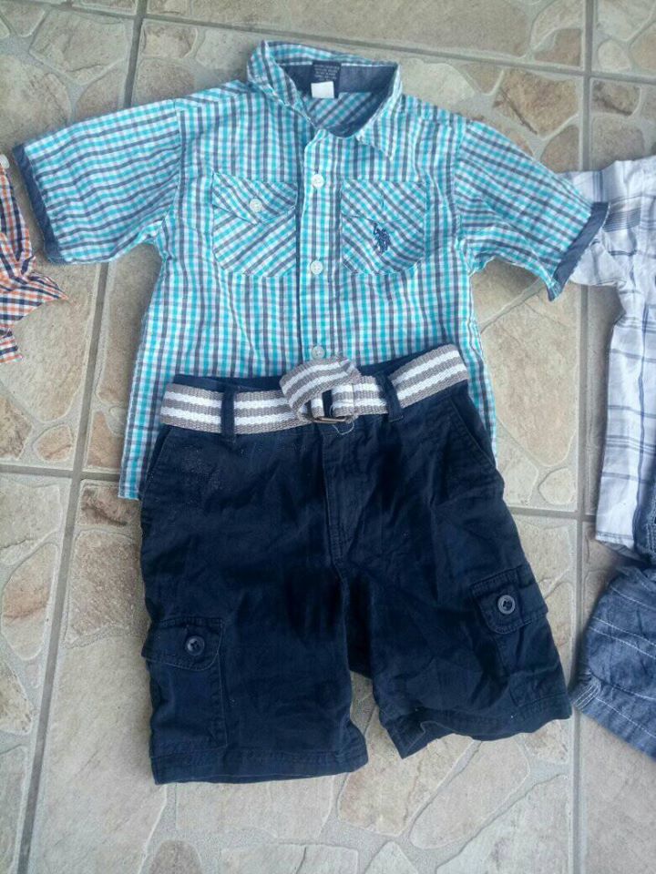 Preloved Baby Clothes For Sale Shorts and Shirts SAVEMARI