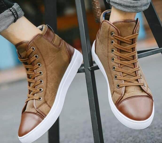 casual high shoes for men